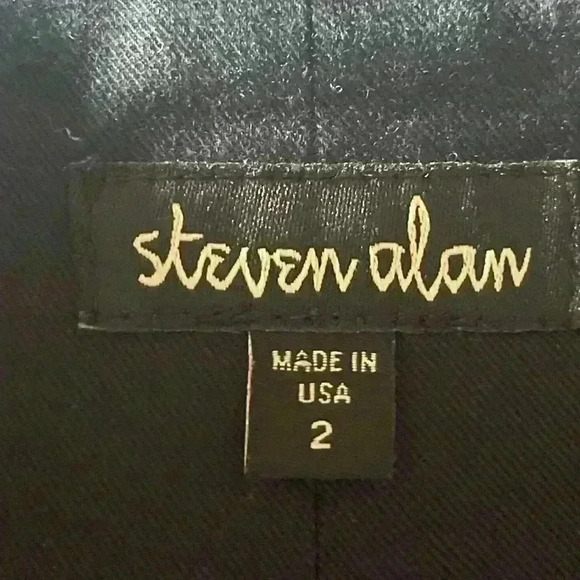 Steven Alan Navy Blue V-Neck Sleeveless Dress Size 2 - Picture 9 of 10